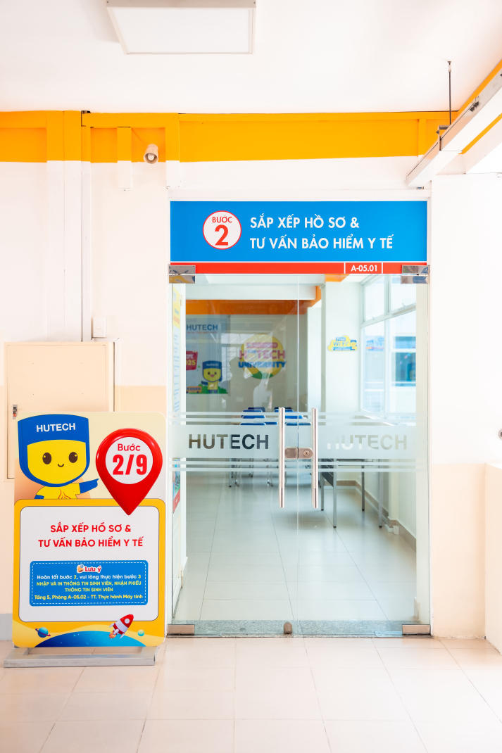 HUTECH sẵn sàng chào đón tân sinh viên nhập học 22