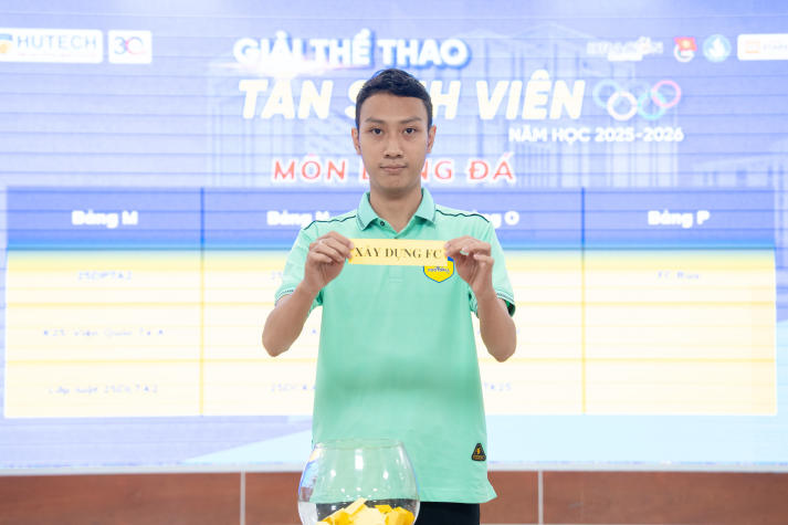 Giải thể thao chào đón tân sinh viên hoàn tất bốc thăm, sẵn sàng hướng đến Lễ khai mạc vào ngày 23/10 80