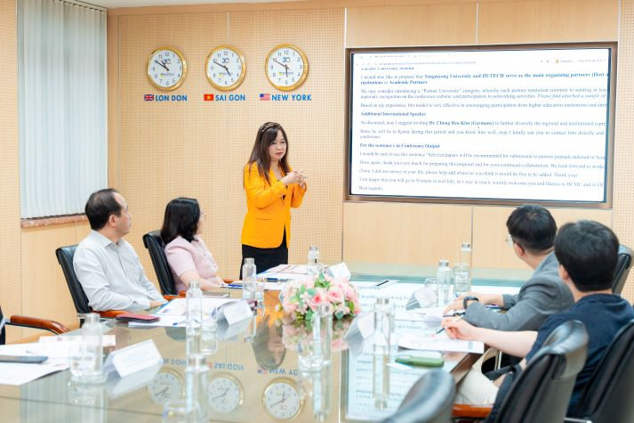 HUTECH và Tongmyong University (Hàn Quốc) thúc đẩy hợp tác đào tạo và nghiên cứu theo định hướng quốc tế 42