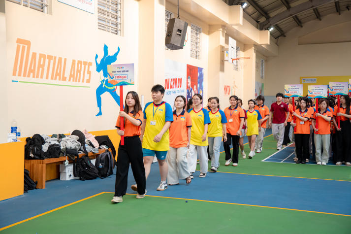 Hơn 200 vận động viên Khoa Trung Quốc học bùng nổ khát vọng bứt phá tại hội thao 25