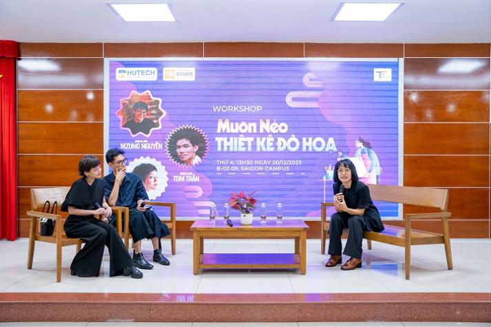 Talkshow “Muôn nẻo thiết kế đồ họa” tiếp lửa đam mê cho sinh viên HUTECH 46