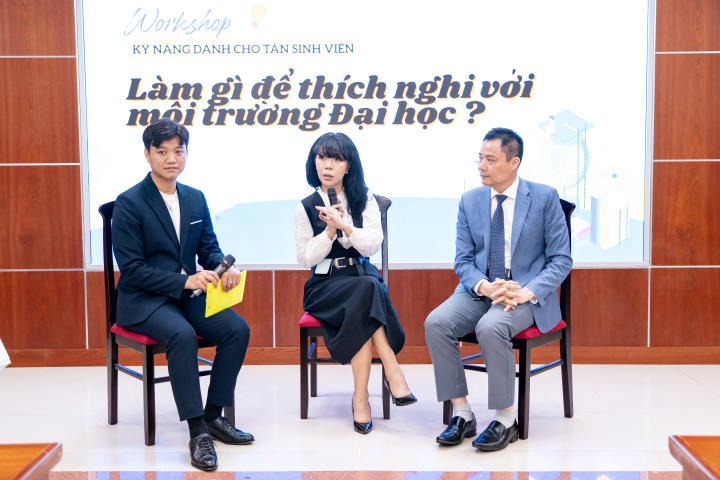 Tân sinh viên HUTECH cùng MC Trác Thuý Miêu bàn chuyện “Làm gì để thích nghi với môi trường Đại học” 84