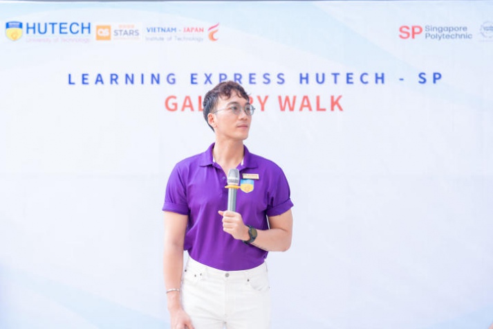 [Video] Ấn tượng với loạt poster, mô hình đột phá của sinh viên HUTECH và Trường Singapore Polytechnic tại “Learning Express” 116