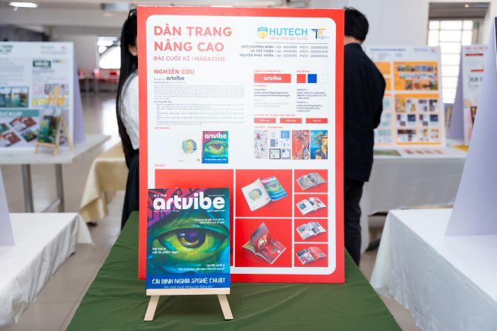 Triển lãm Ấn phẩm Tạp chí của sinh viên ngành Thiết kế đồ họa: Giao thoa sáng tạo và ứng dụng 148