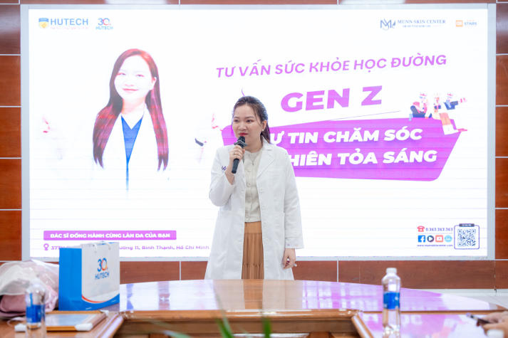 Sinh viên HUTECH học cách chăm sóc sức khỏe khoa học cùng chuyên gia để học tập hiệu quả và tự tin 38