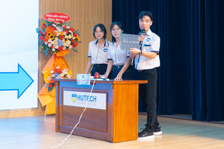 Tỏa sáng bản lĩnh luật sư trẻ trong thời kỳ hội nhập tại HUTECH LEC 2025 123