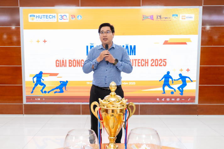 [Giải Bóng đá Sinh viên HUTECH năm 2025] Hoàn tất bốc thăm, sẵn sàng “lăn bóng” ngày 15/7 29