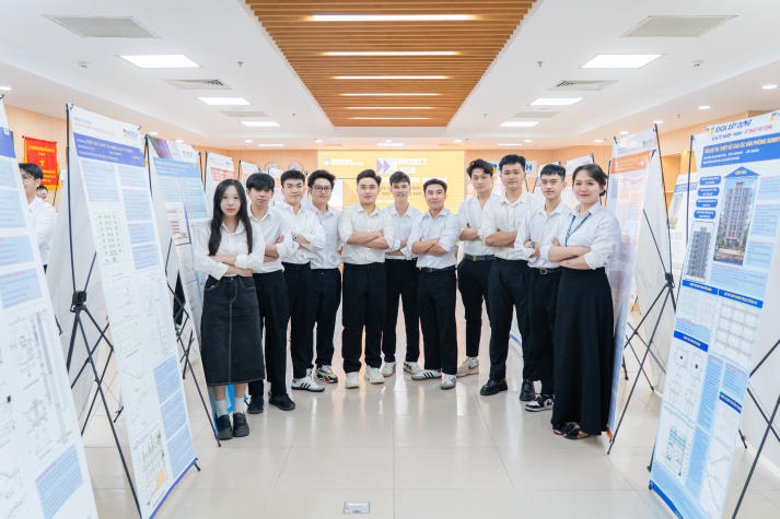 Capstone Project Showcase 2026: Khẳng định bản lĩnh sinh viên Xây dựng HUTECH 26