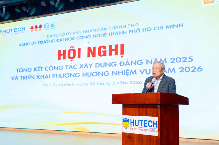 HUTECH tổng kết công tác xây dựng Đảng năm 2025 và triển khai nhiệm vụ năm 2026 52