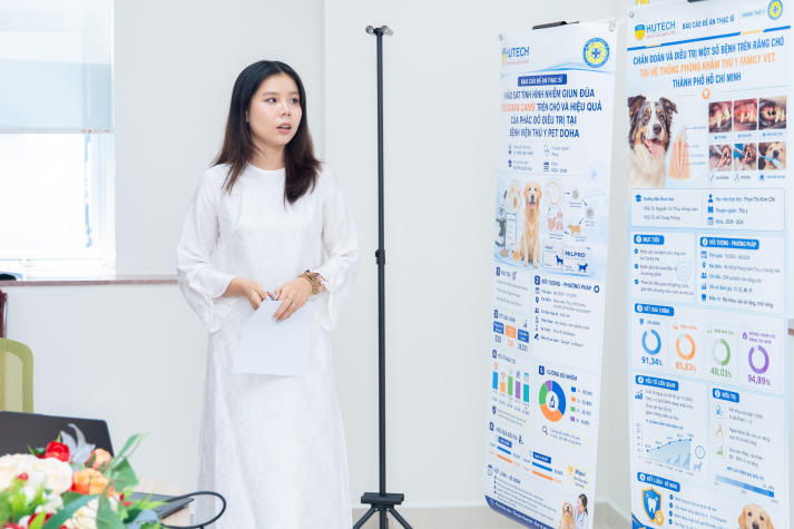 Nâng cao giá trị ứng dụng trong chẩn đoán và điều trị thú cưng qua loạt luận văn/đề án Thạc sĩ ngành Thú y 37