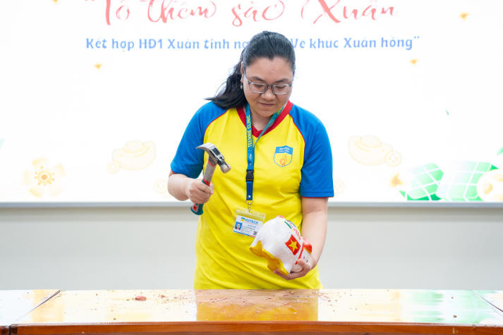 Nuôi mầm sẻ chia: Khoa Công nghệ thông tin nghiệm thu công trình thanh niên "Tô thêm sắc Xuân" 39