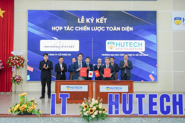 HUTECH ký kết MOU cùng Công ty CP IVS thêm cơ hội học tập, việc làm cho sinh viên Công nghệ thông tin 108