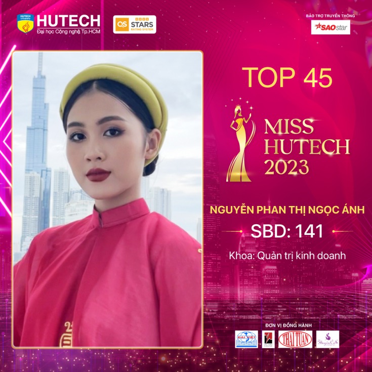 Top 45 thí sinh xuất sắc nhất của Miss HUTECH 2023 chính thức lộ diện 103