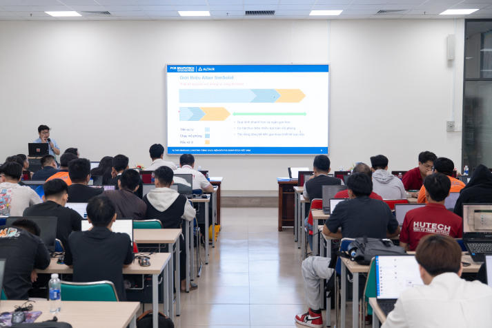 Sinh viên Viện Kỹ thuật trang bị kỹ năng mô phỏng hiện đại cùng phần mềm SimSolid 56