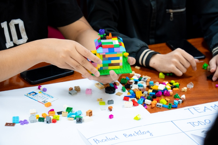 Khám phá quản lý dự án hiện đại, sinh viên Công nghệ thông tin “vào vai” đội Scrum chuyên nghiệp 59