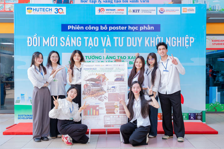 [Video] Sinh viên HUTECH đề xuất nhiều giải pháp xanh cho tương lai phát triển bền vững 22