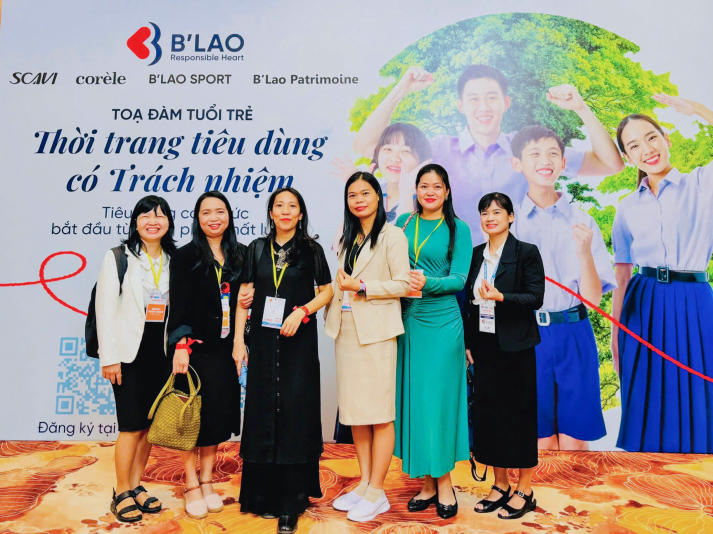 Sinh viên Thiết kế thời trang cập nhật xu hướng dệt may có trách nhiệm từ Tập đoàn B’Lao - Scavi 21