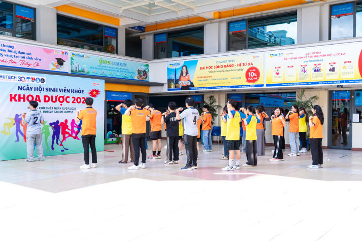 Sinh viên Khoa Dược kết nối và lan tỏa tinh thần tích cực tại Ngày hội Sinh viên khỏe 2025 51