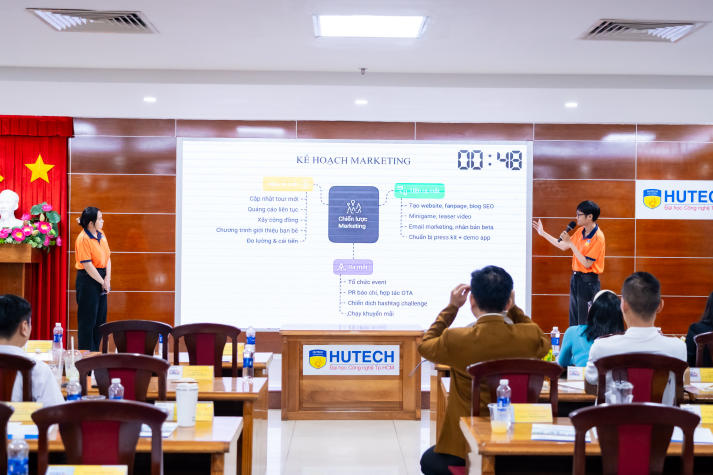 22 ý tưởng khởi nghiệp mới mẻ và đầy tiềm năng tranh tài tại vòng Bản lĩnh HUTECH Startup Wings 2025 115
