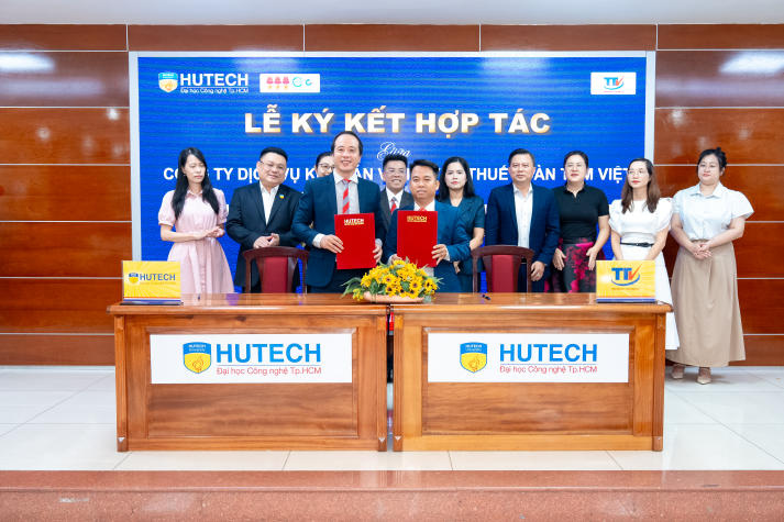 Khoa Tài chính - Thương mại HUTECH bắt tay 10 doanh nghiệp, mở rộng nguồn dự án thực tế cho sinh viên 40