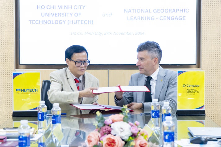 HUTECH ký kết MOU cùng Nhà xuất bản National Geographic Learning - Cengage (Hoa Kỳ) 78