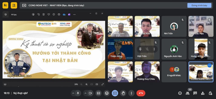 Sinh viên VJIT học hỏi “bí kíp” thành công tại Nhật Bản 8