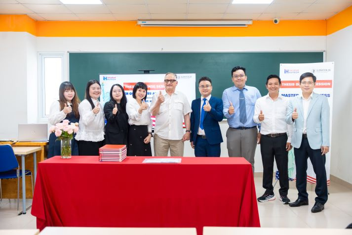 20 học viên MBA Đại học Lincoln bảo vệ luận văn Thạc sĩ trước hội đồng quốc tế 68