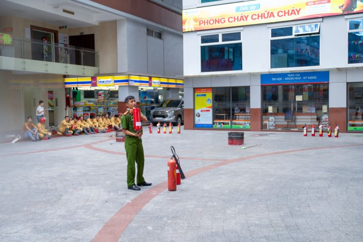 HUTECH sẽ tổ chức diễn tập phòng cháy chữa cháy tại Sai Gon Campus vào sáng 17/8 26