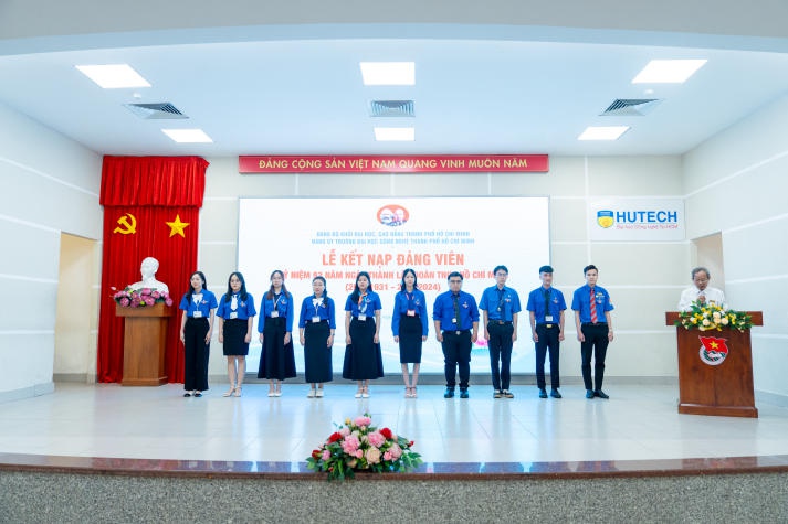 Đoàn viên, thanh niên HUTECH long trọng kỷ niệm 93 năm ngày Thành lập Đoàn Thanh niên Cộng sản Hồ Chí Minh 188