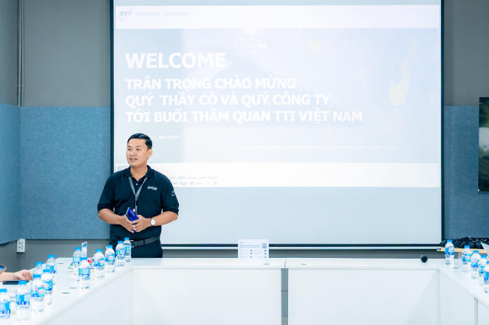 Giảng viên Trường Kỹ thuật HUTECH khảo sát thực tiễn sản xuất, thúc đẩy kết nối doanh nghiệp tại TTI Việt Nam 53