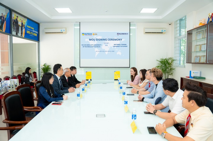 HUTECH ký kết MOU với National Taiwan University of Sport (Đài Loan), mở rộng hợp tác quốc tế trong lĩnh vực thể thao 31