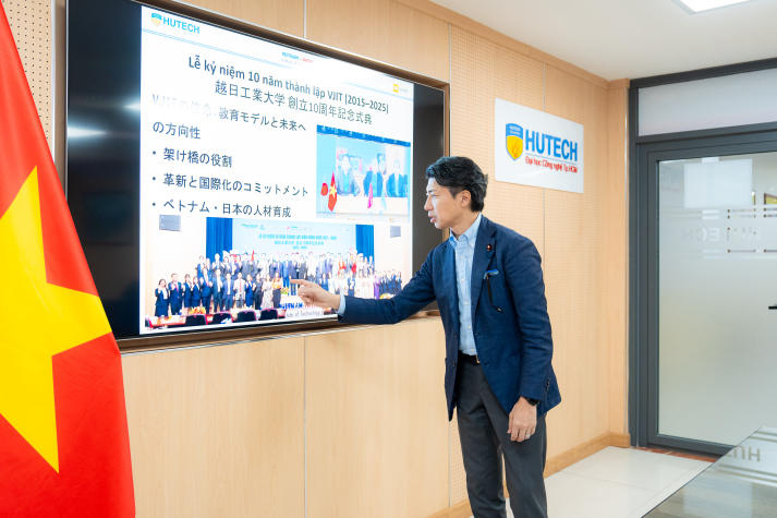 HUTECH đón tiếp Hạ nghị sĩ Nhật Bản, thống nhất nhiều định hướng hợp tác giáo dục bền vững 58