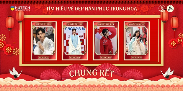 Top 8 cuộc thi "Tìm hiểu vẻ đẹp Hán phục Trung Hoa" chính thức lộ diện 15