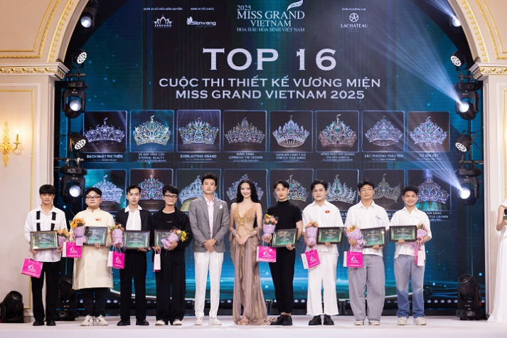 Nam sinh Truyền thông lọt top 10 cuộc thi Thiết kế vương miện Miss Grand Vietnam 2025 4