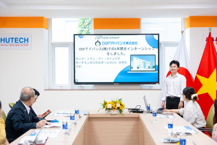 HUTECH đón tiếp Trưởng Ban Học bổng Rotary Yoneyama, kết nối cơ hội học tập và hội nhập cho sinh viên VJIT 51