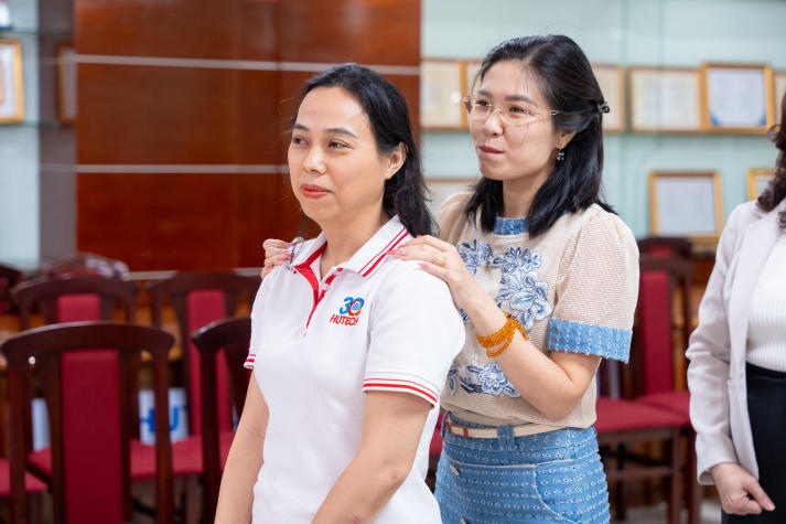 Nâng cao năng lực chăm sóc sức khỏe tinh thần sinh viên qua hoạt động tập huấn tại HUTECH 59