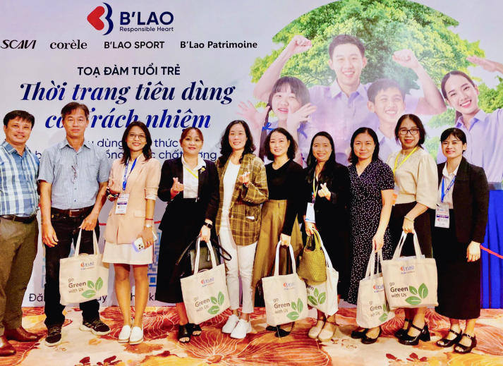 Sinh viên Thiết kế thời trang cập nhật xu hướng dệt may có trách nhiệm từ Tập đoàn B’Lao - Scavi 24