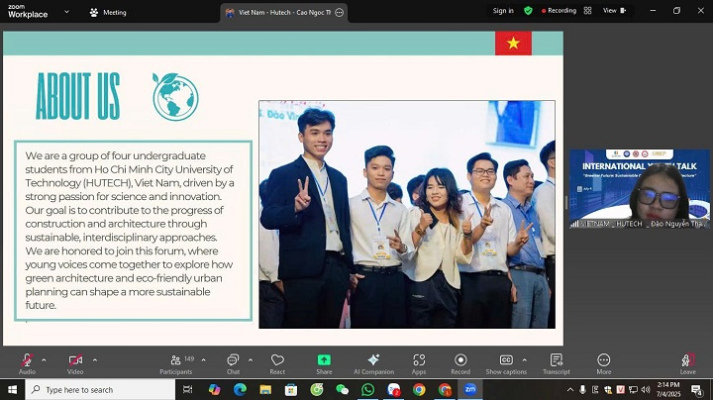 SINH VIÊN XÂY DỰNG GIAO LƯU CHIA SẺ TẠI "INTERNATIONAL YOUTH TALK 2025" 38