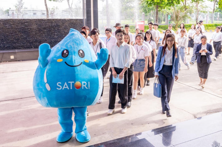 [Video] Sinh viên VJIT khám phá nhà máy nước Satori với diện tích 30.000m2 21