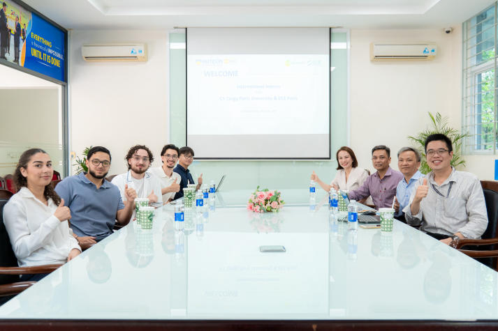 HUTECH welcomes international interns from CY Cergy Paris University and ECE Paris, France 19