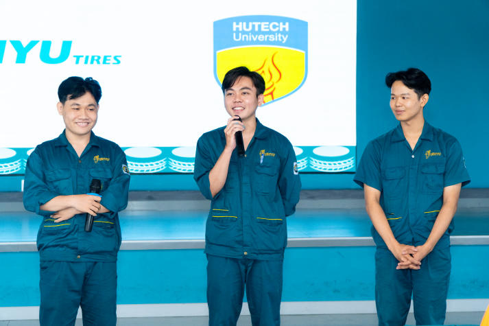 Tham quan Công ty TNHH Jinyu Tire (Việt Nam), sinh viên Khoa Trung Quốc học tìm hiểu môi trường làm việc thực tế 31