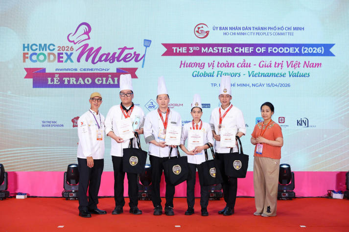 Sinh viên HUTECH ghi dấu ấn với loạt thành tích ấn tượng tại Master Chef of Foodex 2026 62