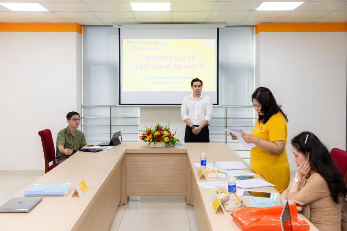 Nhiều sáng kiến giáo dục thực tiễn tại buổi bảo vệ luận văn Thạc sĩ ngành Ngôn ngữ Anh 46