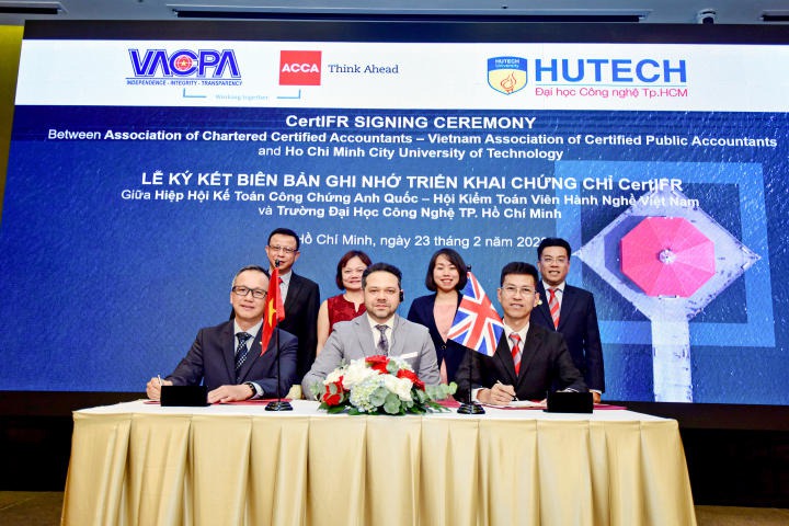 HUTECH ký kết hợp tác cùng Hiệp hội kế toán công chứng Anh quốc (ACCA) và Hội kiểm toán viên hành nghề Việt Nam (VACPA) 48