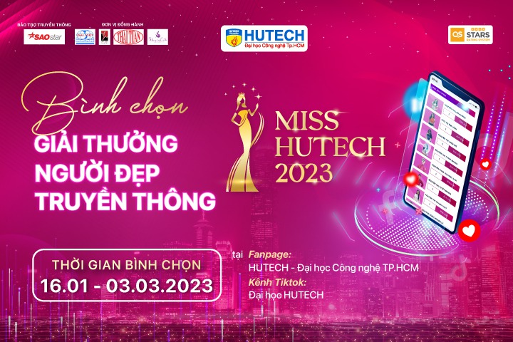 Chính thức mở cổng bình chọn giải thưởng Người đẹp truyền thông Miss HUTECH 2023 21