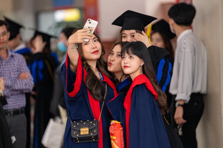 Fresh Graduates of International Bachelor and Masters Program and International Programs shine on graduation day 143