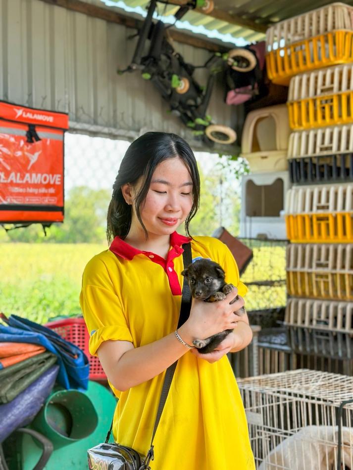 Chiến sĩ Xuân tình nguyện Khoa Thú y - Chăn nuôi thực hiện hành trình cứu hộ thú cưng đầy ý nghĩa 63