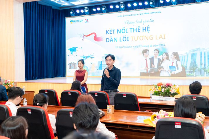 [Video] Cựu sinh viên tiếp lửa nghề nghiệp cho sinh viên Khoa Quản trị Du lịch - Nhà hàng - Khách sạn 48