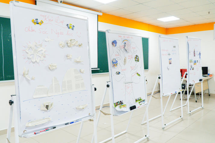 Khép lại chuỗi tập huấn dành cho Cán bộ - Giảng viên - Nhân viên HUTECH bằng hoạt động thiết kế poster ấn tượng 155