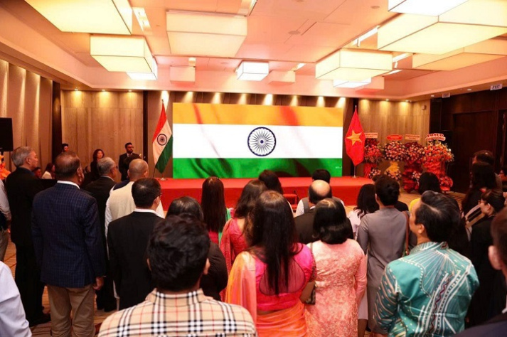 HUTECH hòa nhịp lan tỏa sắc màu văn hóa Ấn Độ tại Lễ kỷ niệm 79 năm Ngày Độc lập 18